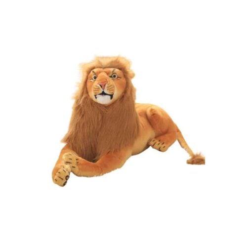 Peluche Lion Allongé Douce